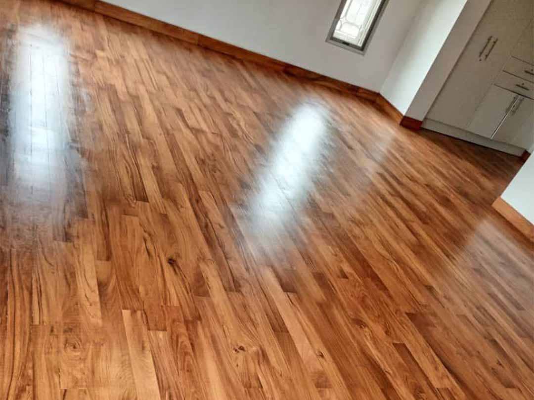 Calcitbond Products Limited - exotic hard wood flooring supplier - Exotic Hardwood Flooring - Exotic hardwood floor maintenance - Mina Niger state Finished project 6